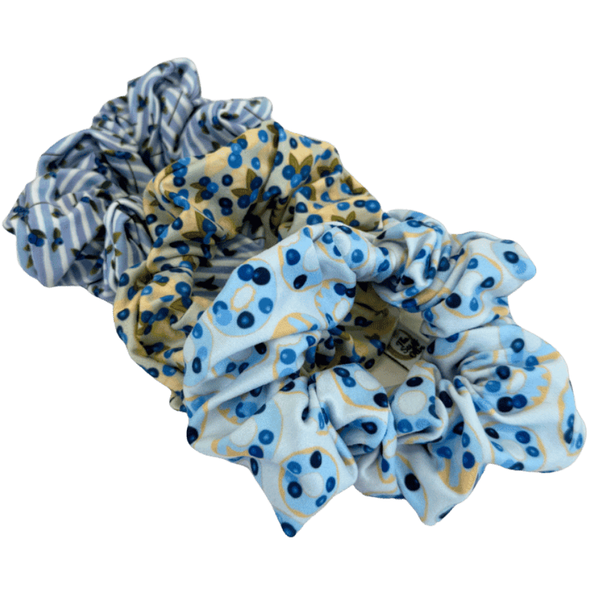 Blueberry Scrunchie Pack - The Sassy Olive