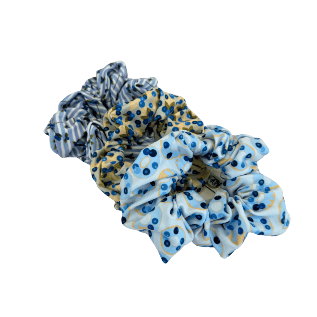 Blueberry Scrunchie Pack - The Sassy Olive