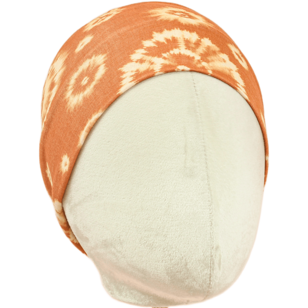 Blush Linen Tie Dye Stretch Headband - The Sassy Olive
