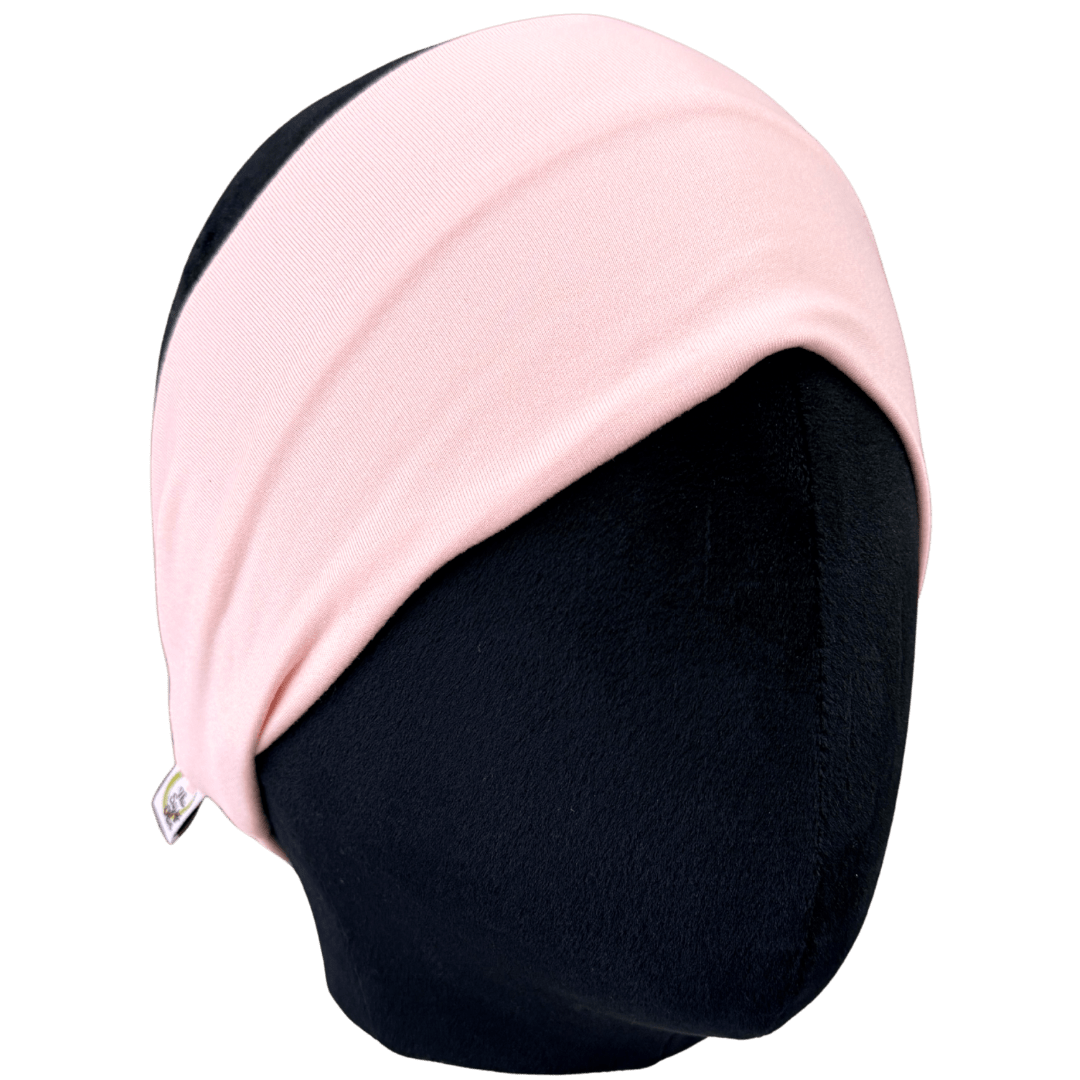 Blush Pink Solid Stretch Headband - The Sassy Olive