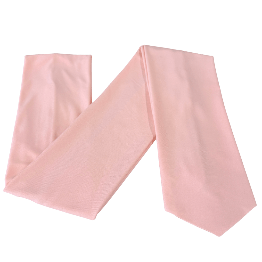 Blush Pink Solid Wrap Headband - The Sassy Olive