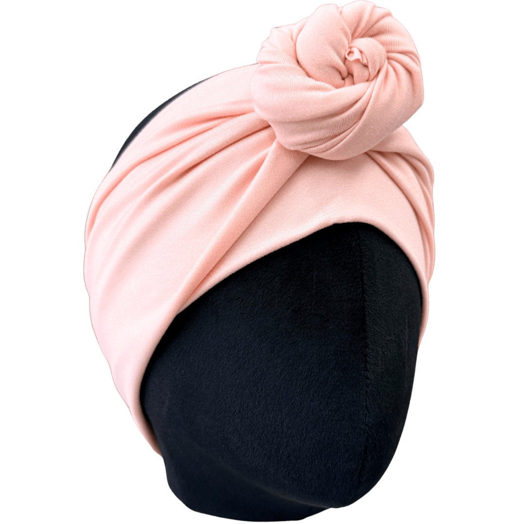 Blush Pink Solid Wrap Headband - The Sassy Olive