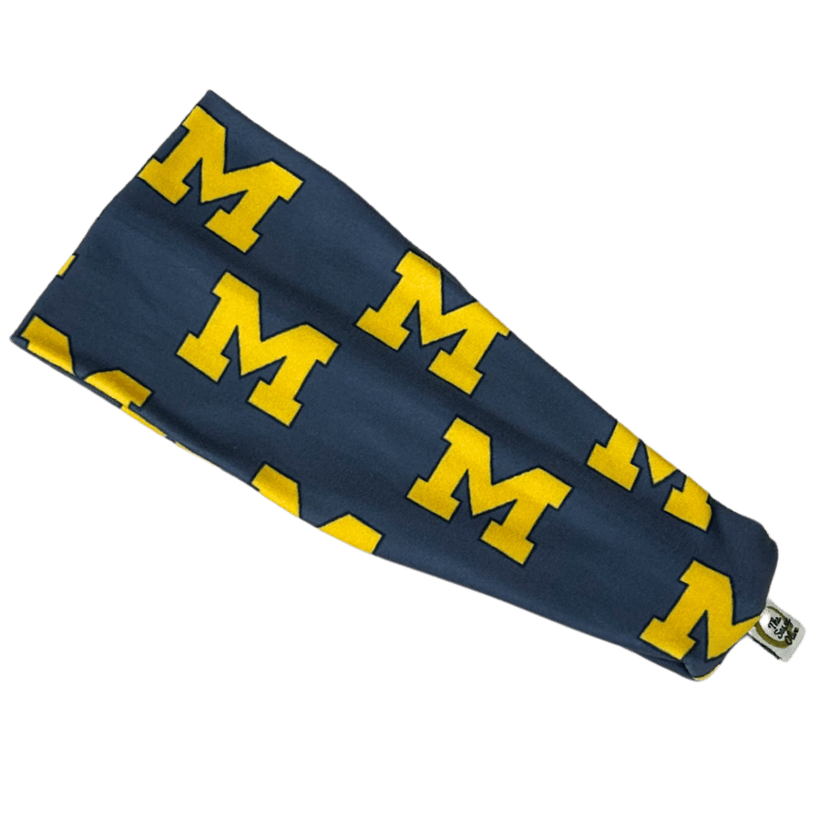 Bo University of Michigan Stretch Headband - The Sassy Olive