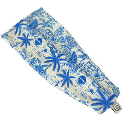 Boardwalk Blue Coastal Stretch Headband - The Sassy Olive