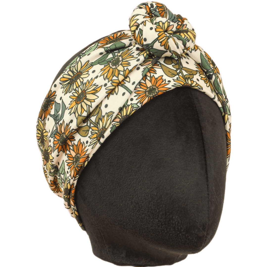 Bohoshade Sunflowers Wrap Headband - The Sassy Olive
