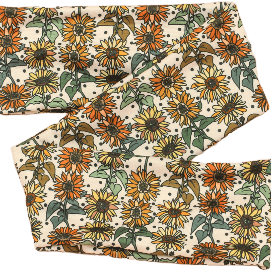 Bohoshade Sunflowers Wrap Headband - The Sassy Olive