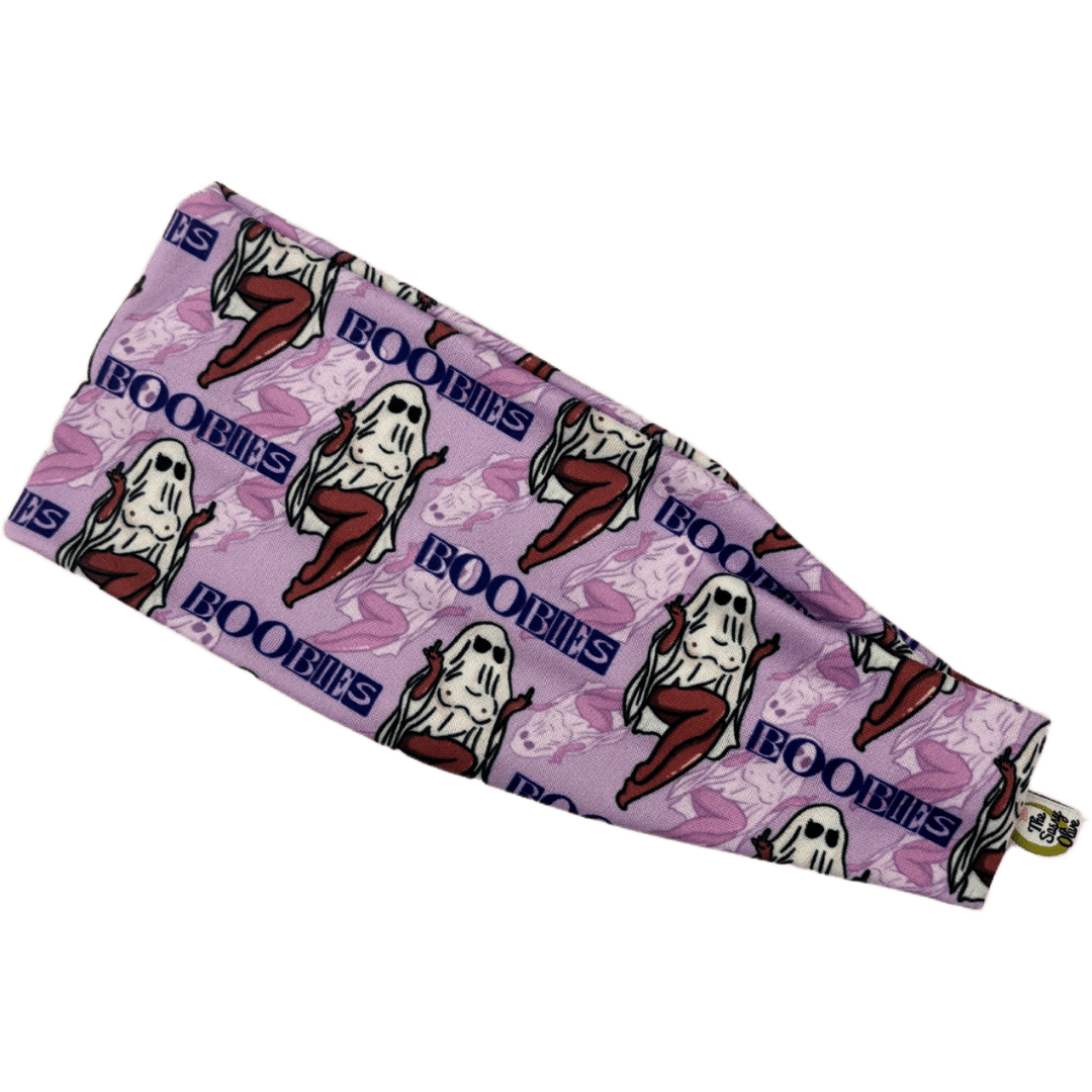 Boobies Stretch Headband - The Sassy Olive