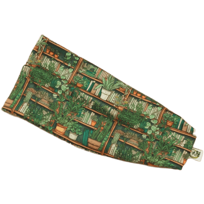 Books and Plants Stretch Headband - The Sassy Olive