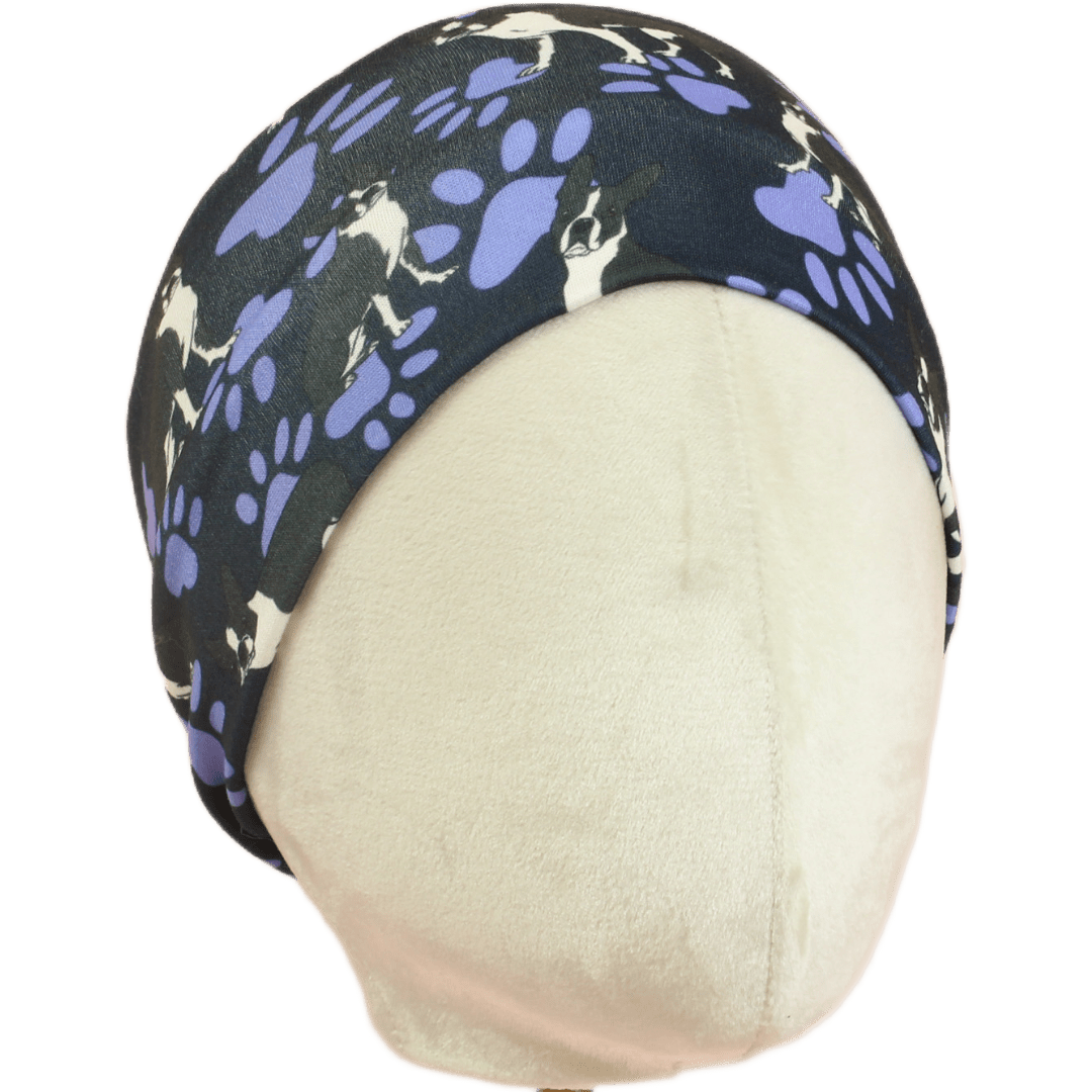 Boston Terrier Stretch Headband - The Sassy Olive