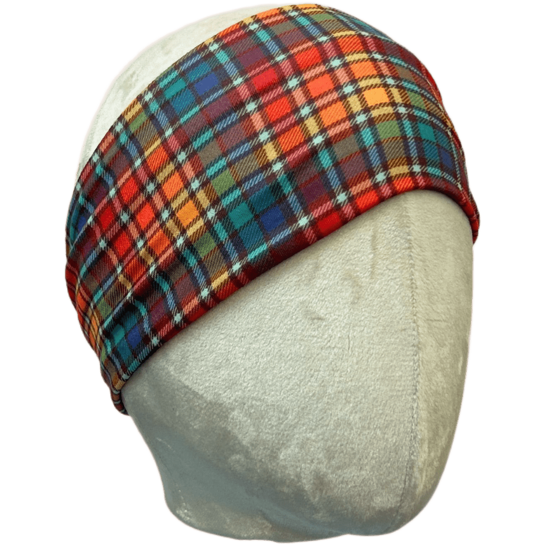 Bram Plaid Stretch Headband - The Sassy Olive