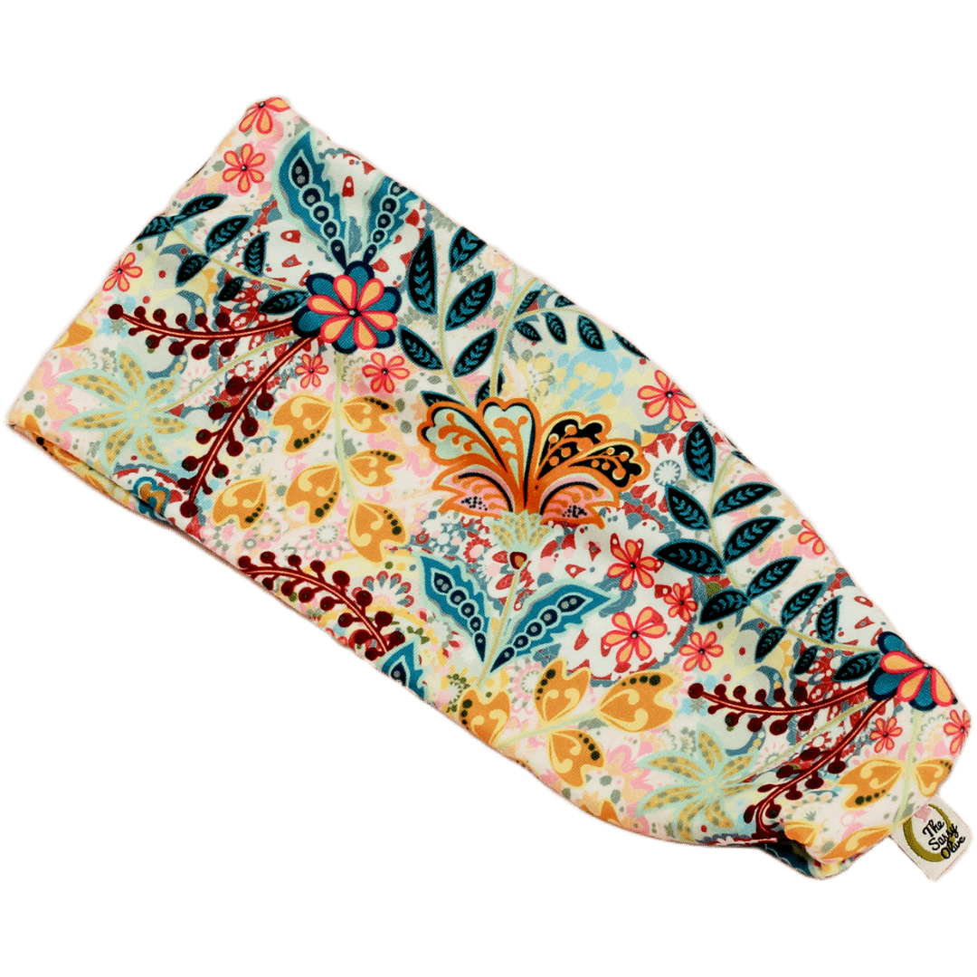 Breezy Boho Floral Stretch Headband - The Sassy Olive