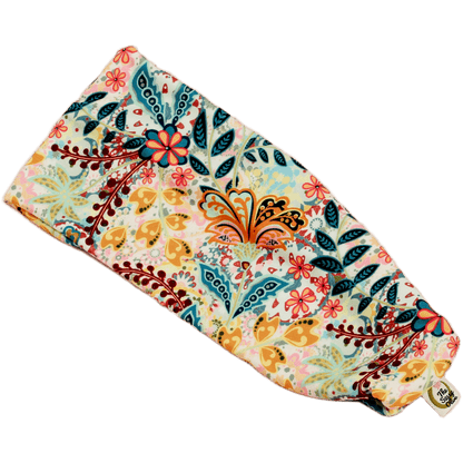 Breezy Boho Floral Stretch Headband - The Sassy Olive