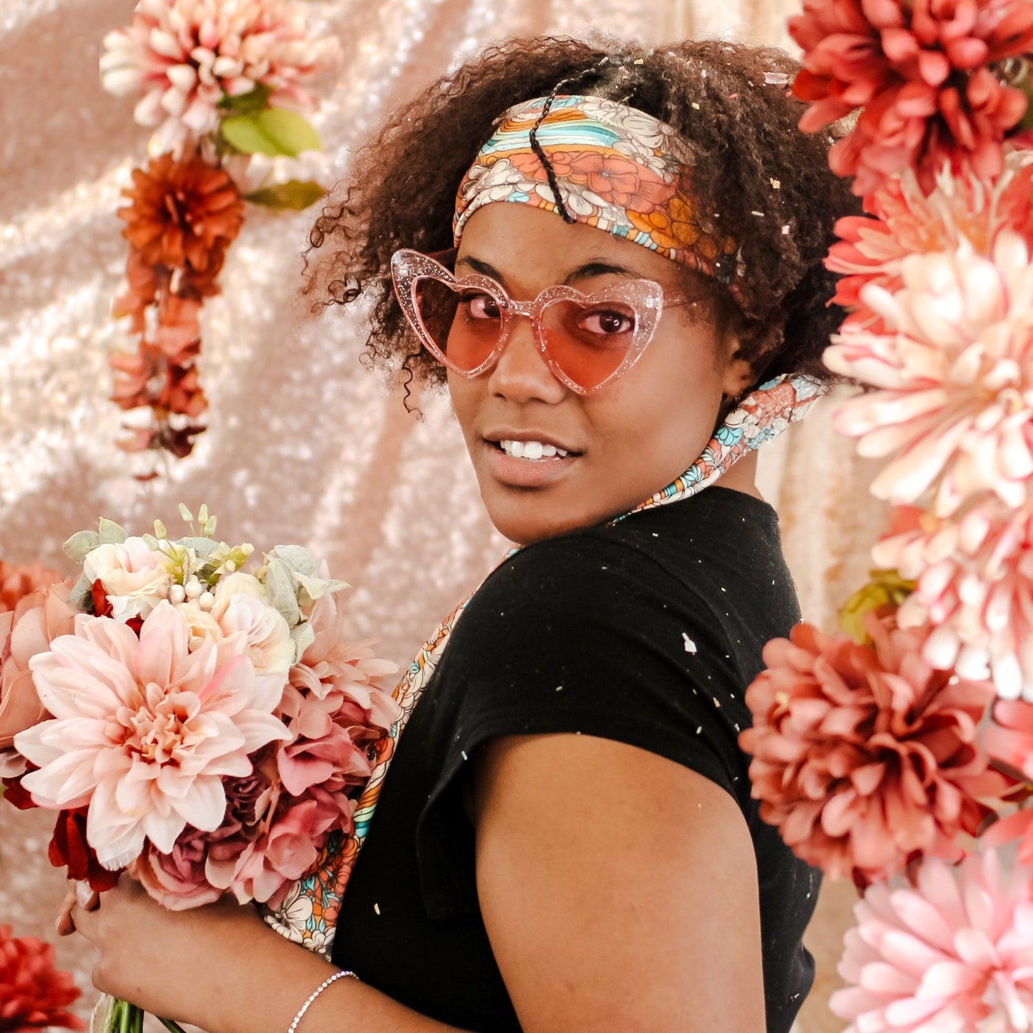 Bright Boho Spring Stretch Headband - The Sassy Olive