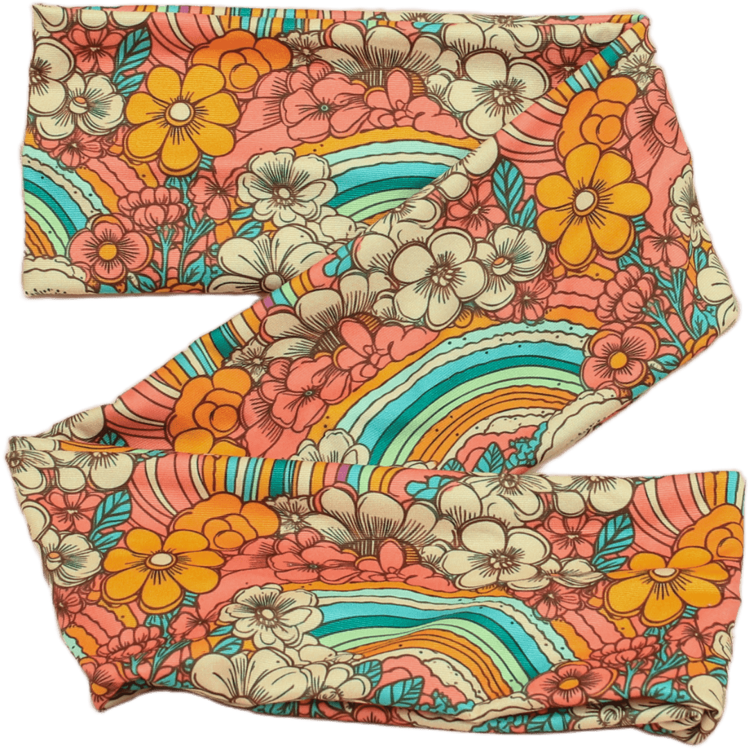 Bright Boho Spring Wrap Headband - The Sassy Olive