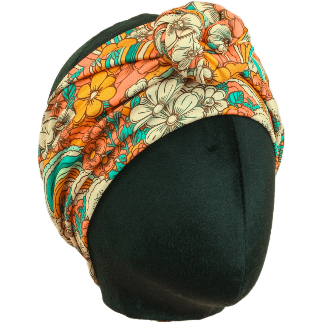 Bright Boho Spring Wrap Headband - The Sassy Olive