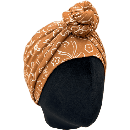 Brown Coquette Bows Wrap Headband - The Sassy Olive