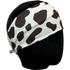 Brown Cow Print Stretch Headband - The Sassy Olive
