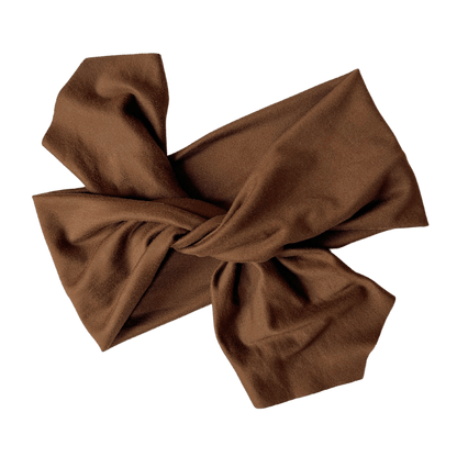 Brown Topknot Headband - The Sassy Olive
