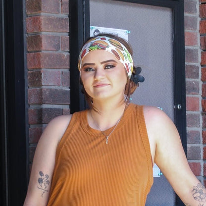 Burger Stretch Headband - The Sassy Olive