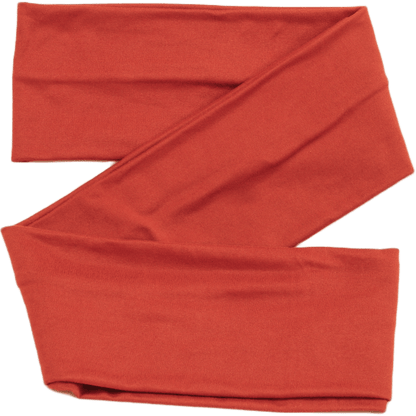 Burnt Orange Solid Wrap Headband - The Sassy Olive