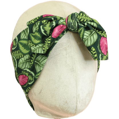 Calathea Top Knot Headband - The Sassy Olive