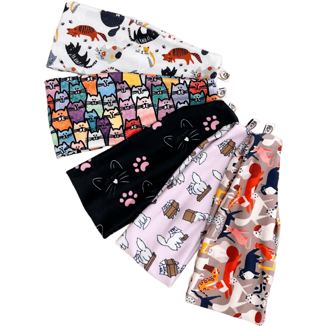 Cat Mom Headband Bundle (5 - Pack) - The Sassy Olive