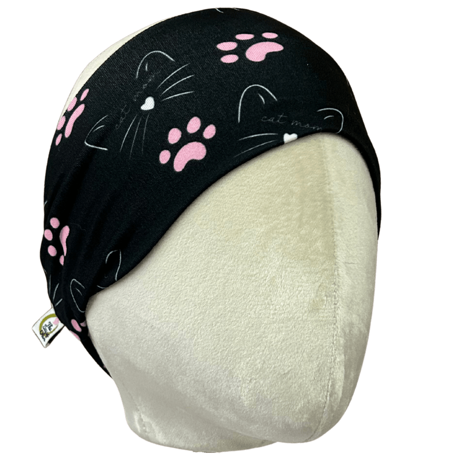 Cat Mom Stretch Headband - The Sassy Olive