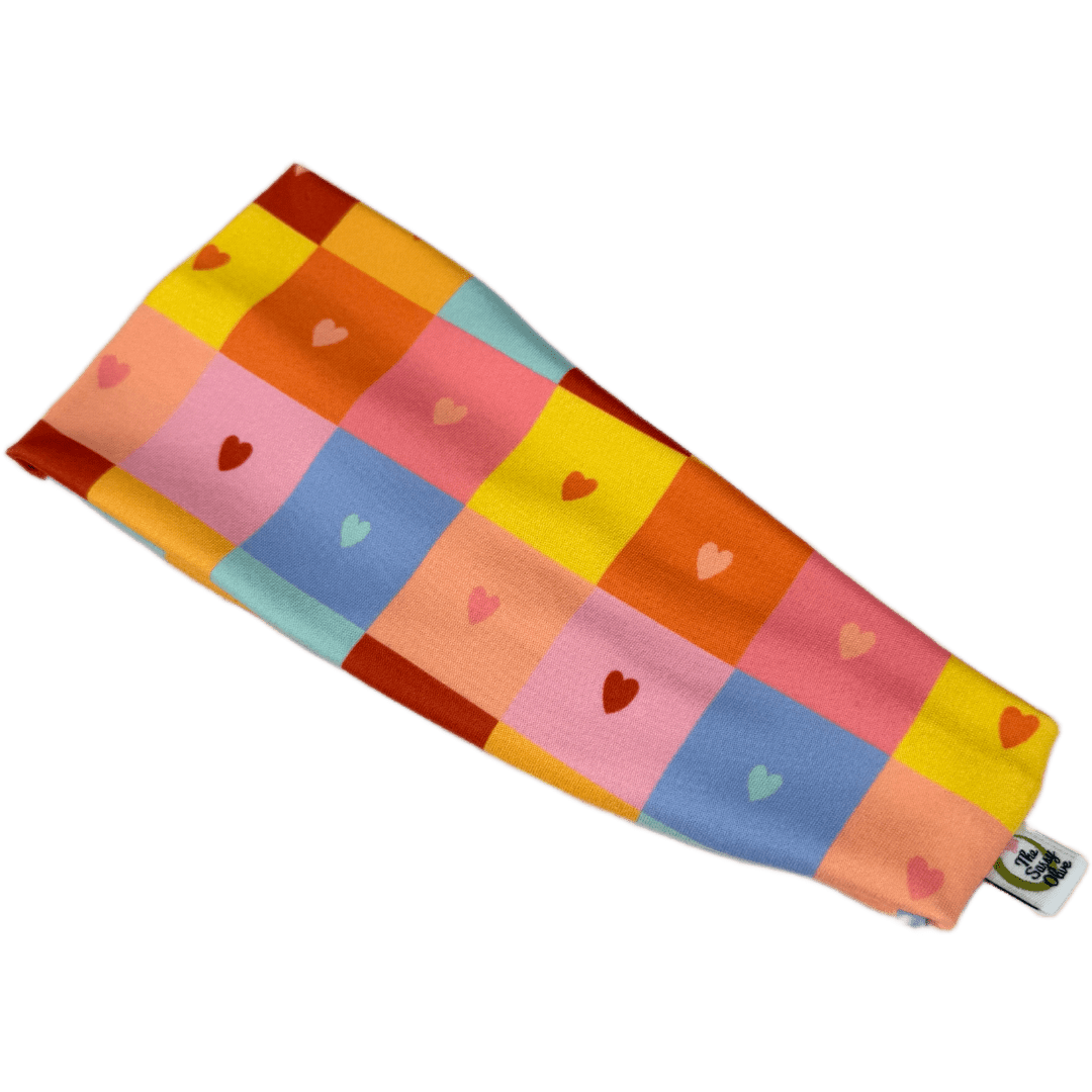 Checker Love Stretch Headband - The Sassy Olive