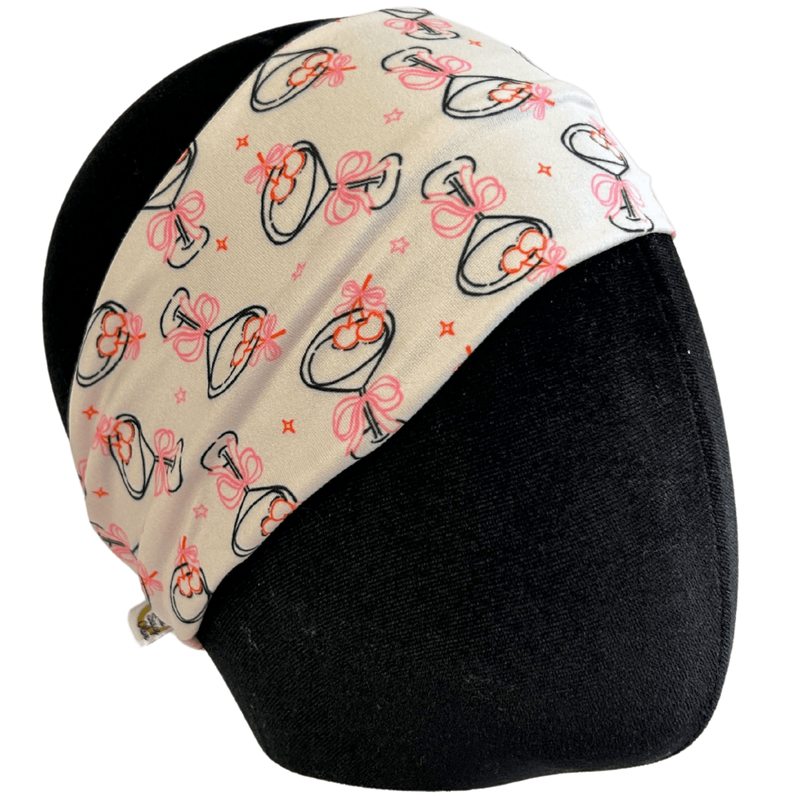 Cherry Martini Stretch Headband - The Sassy Olive
