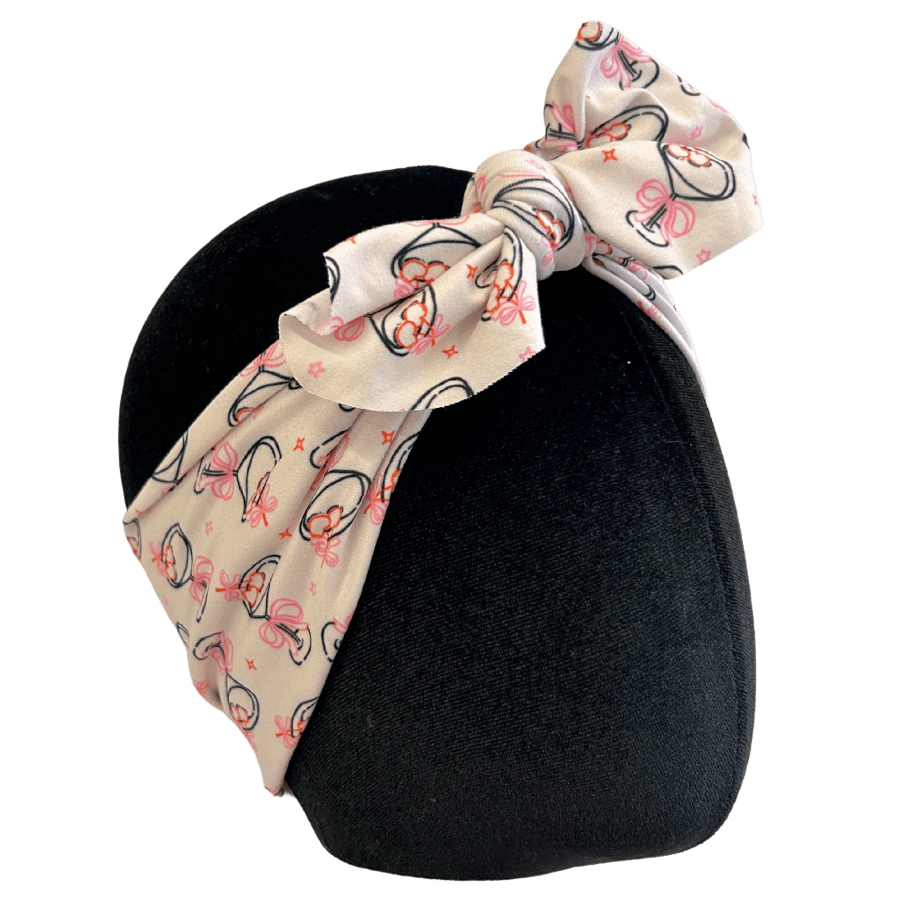 Cherry Martini Topknot Headband - The Sassy Olive