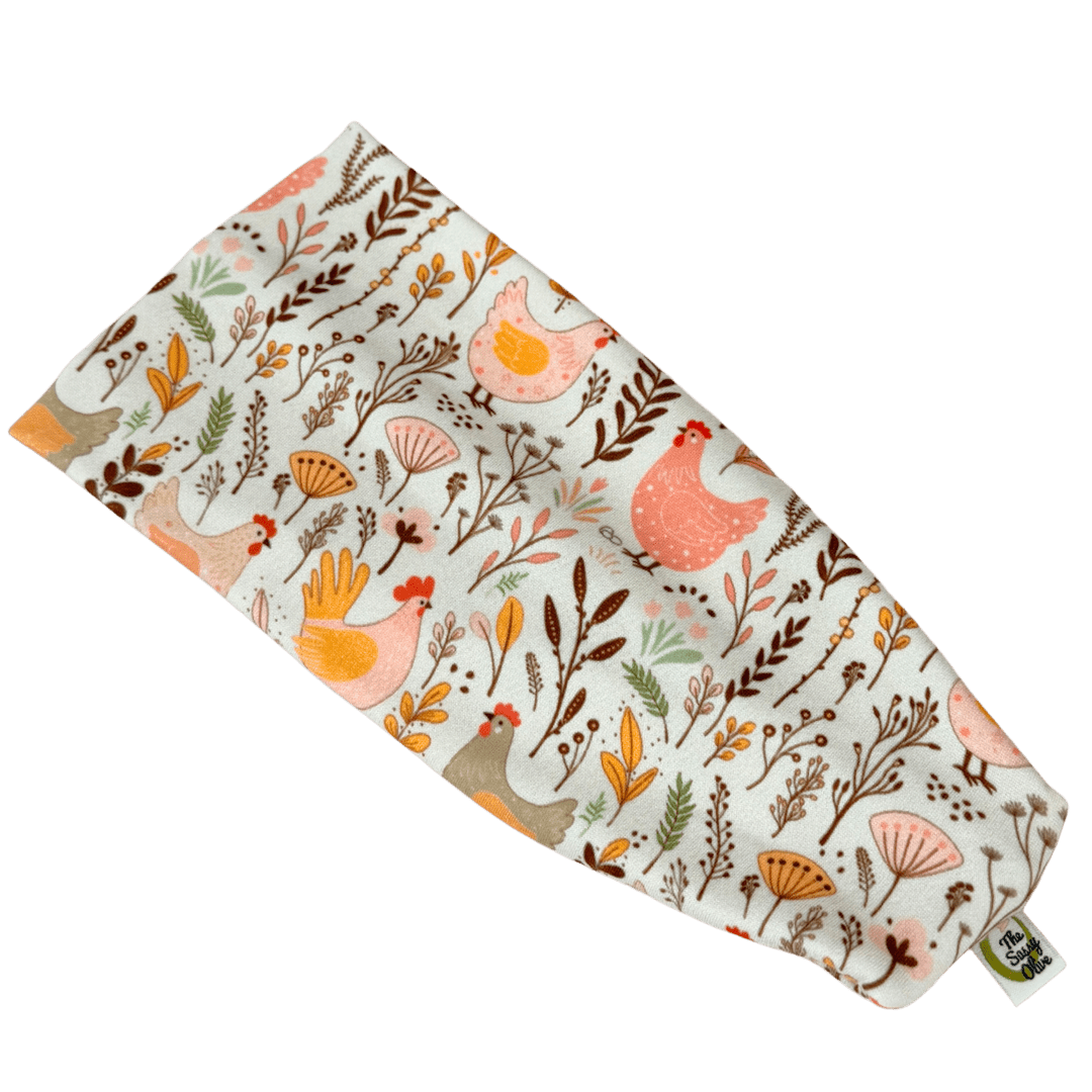 Chicken Chat Stretch Headband - The Sassy Olive