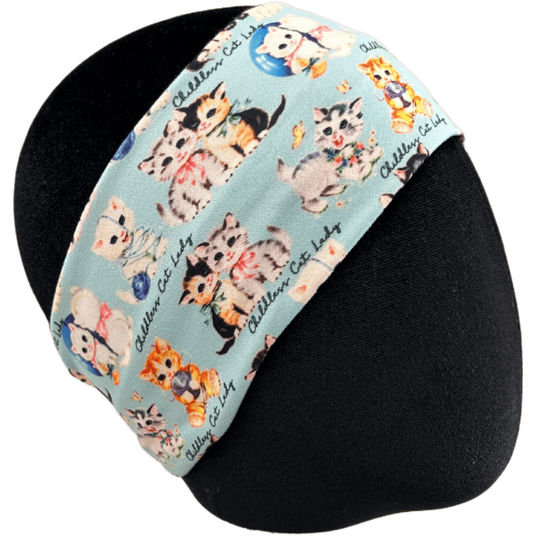 Childless Cat Lady Stretch Headband - The Sassy Olive
