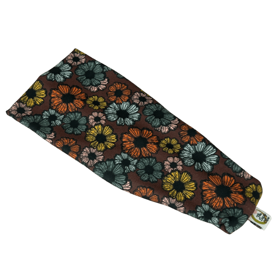 Chocolate Garden Stretch Headband - The Sassy Olive