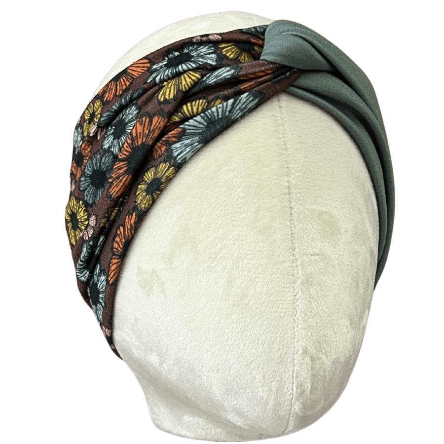 Chocolate Garden Twist Headband - The Sassy Olive