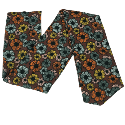 Chocolate Garden Wrap Headband - The Sassy Olive