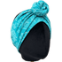 Christmas Teal Paisley Wrap Headband - The Sassy Olive