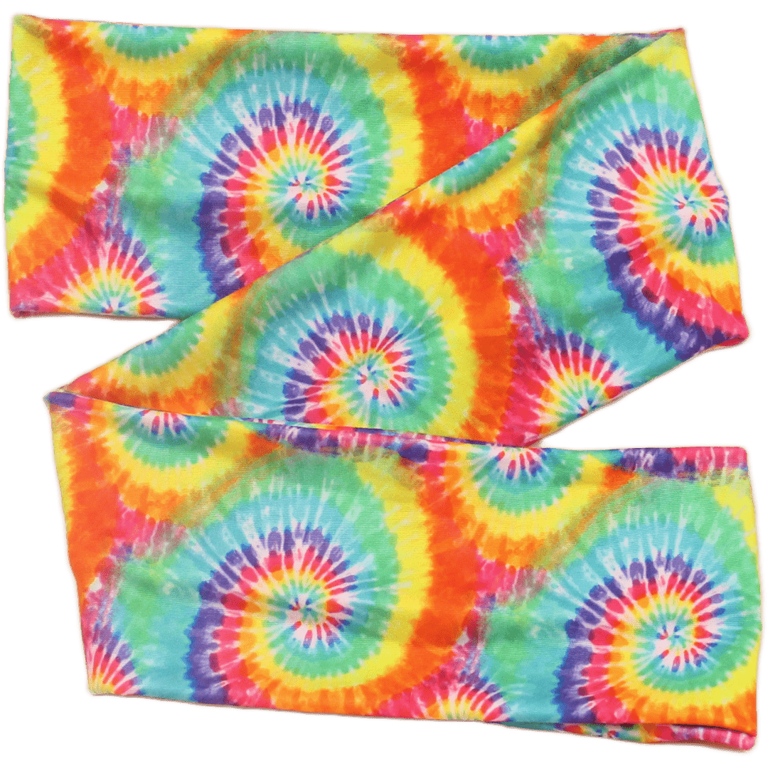 Classic Tie Dye Wrap Headband - The Sassy Olive