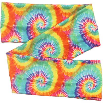 Classic Tie Dye Wrap Headband - The Sassy Olive
