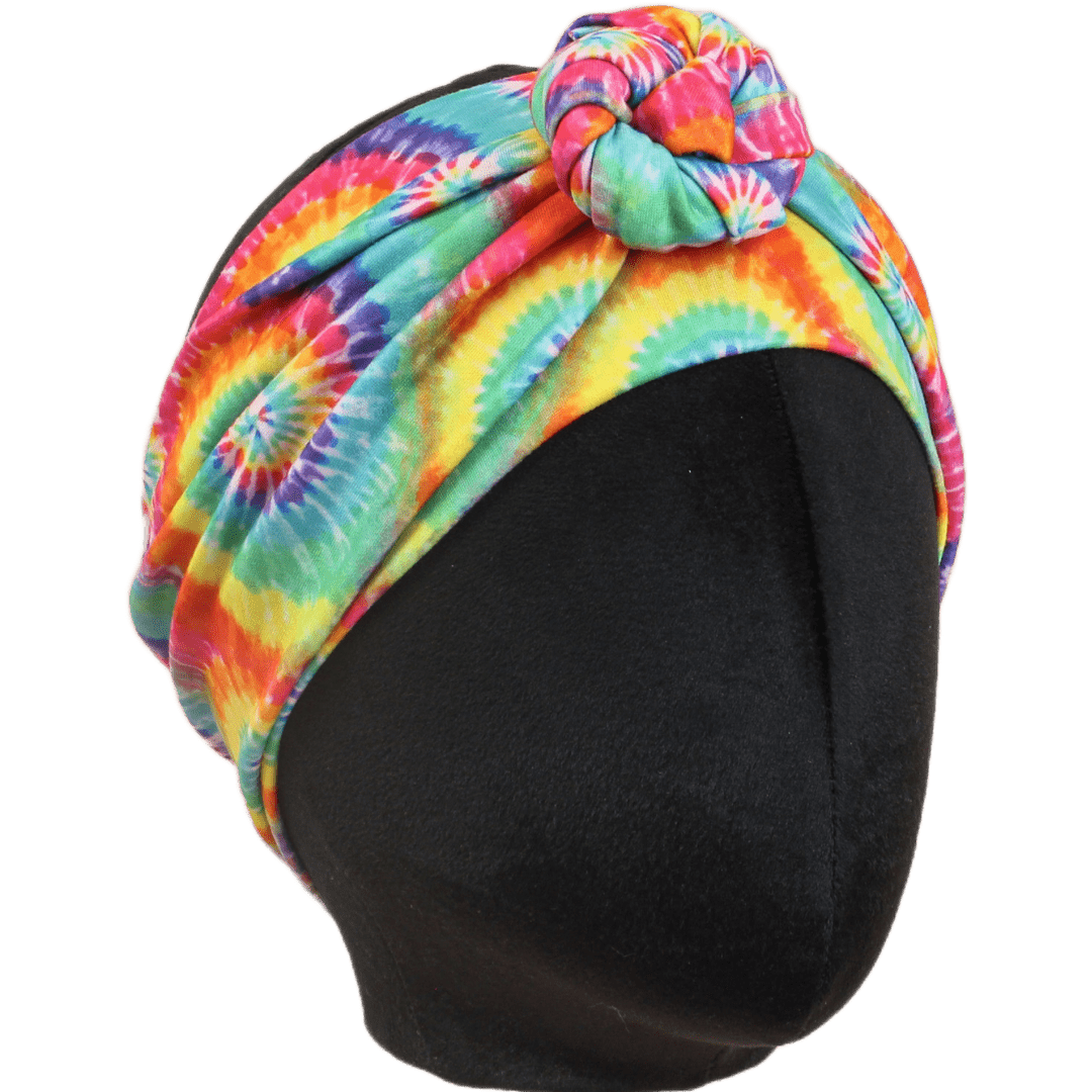 Classic Tie Dye Wrap Headband - The Sassy Olive
