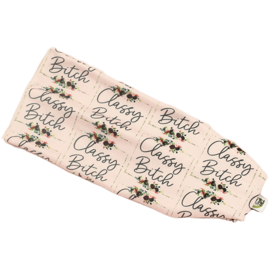 Classy Bitch Stretch Headband - The Sassy Olive