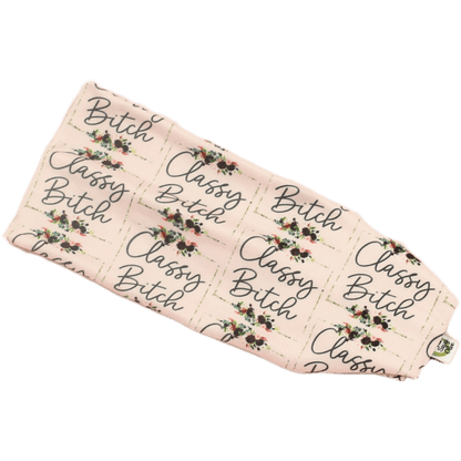 Classy Bitch Stretch Headband - The Sassy Olive