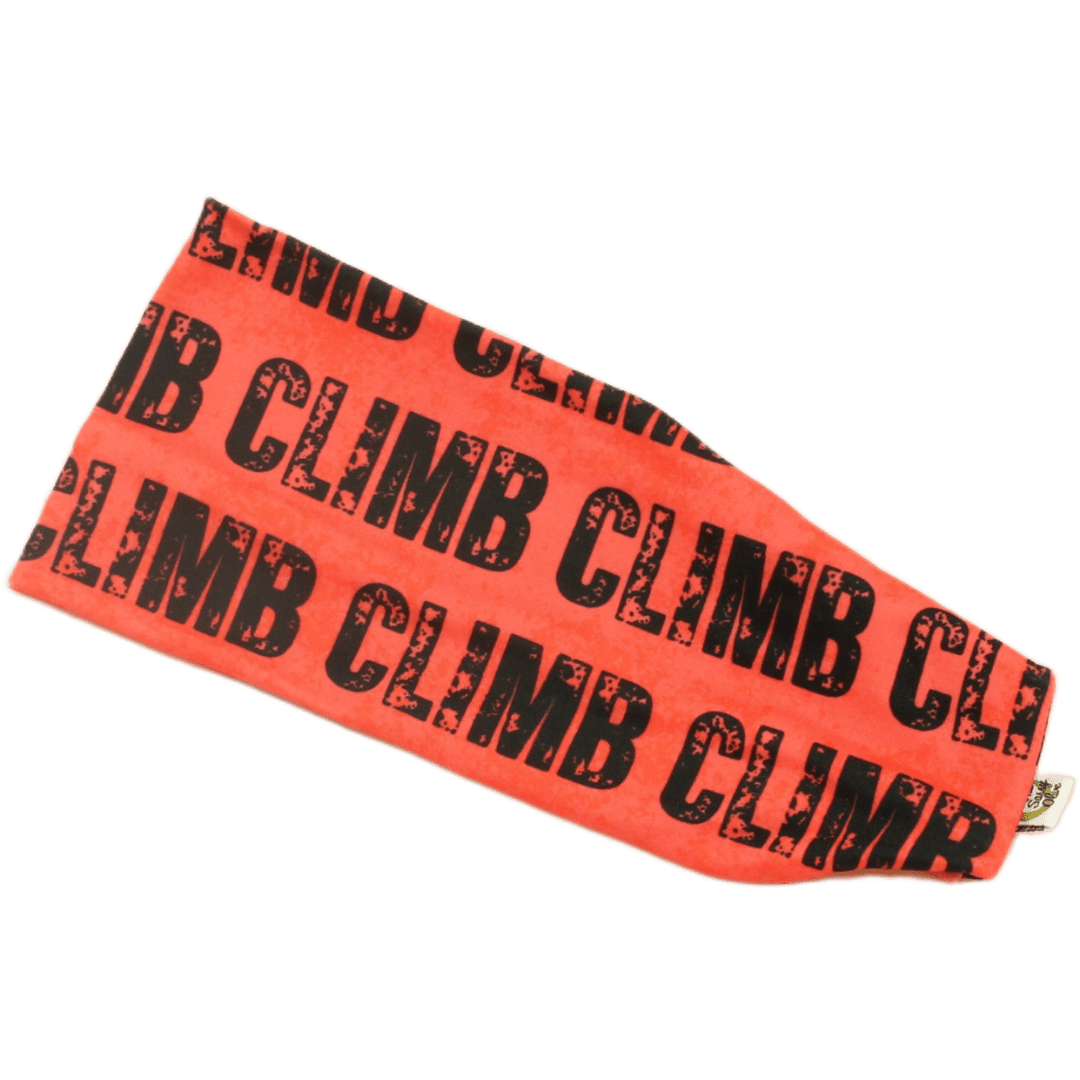 Climb Red Stretch Headband - The Sassy Olive