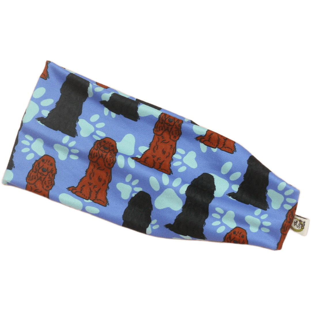 Cocker Spaniel Stretch Headband - The Sassy Olive