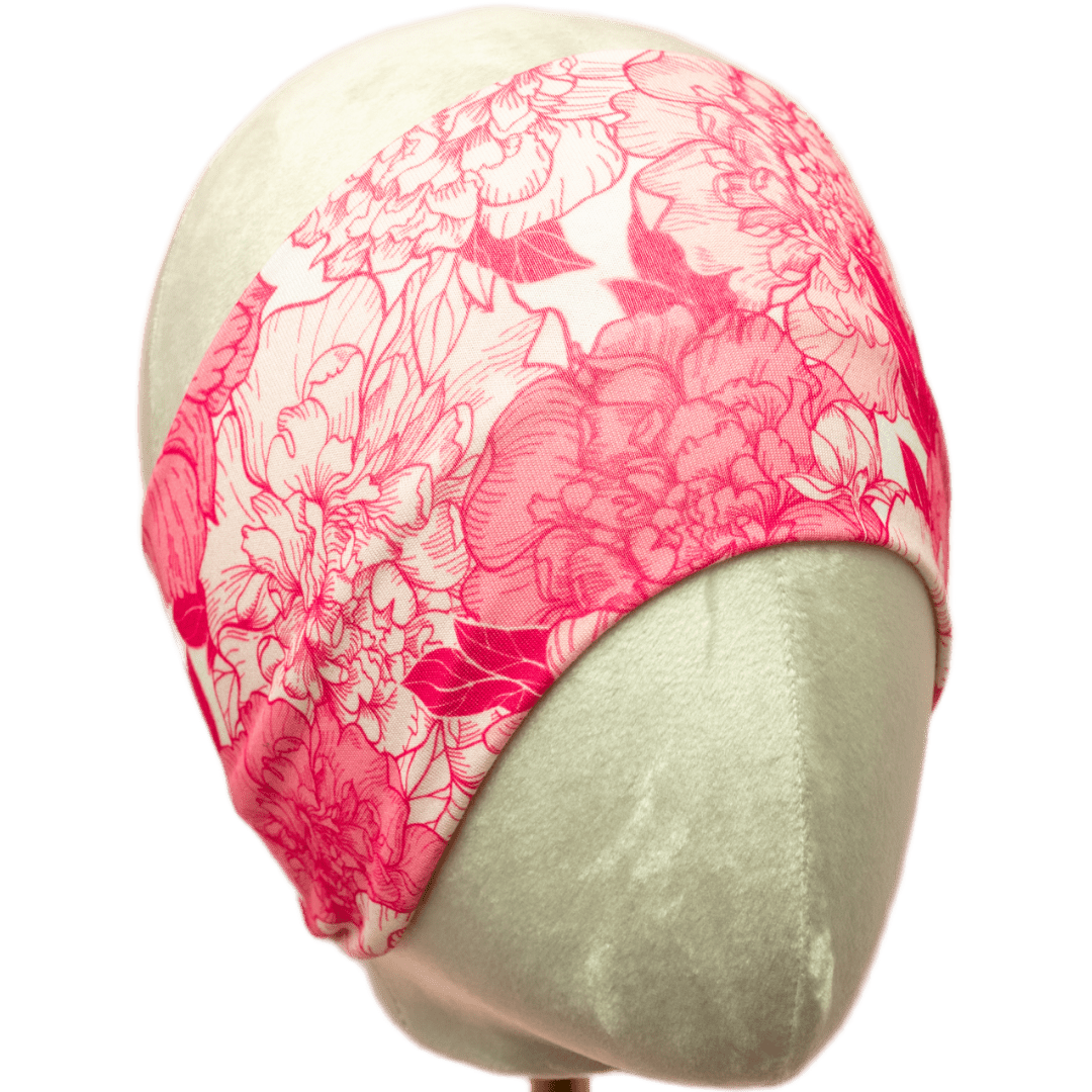 Colleen Floral Stretch Headband - The Sassy Olive