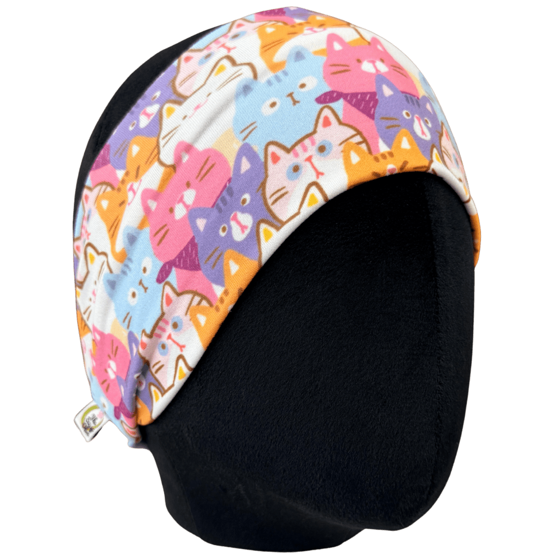 Confetti Kitties Stretch Headband - The Sassy Olive