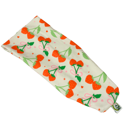 Coquette Strawberries Stretch Headband - The Sassy Olive