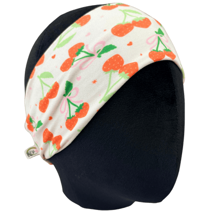 Coquette Strawberries Stretch Headband - The Sassy Olive