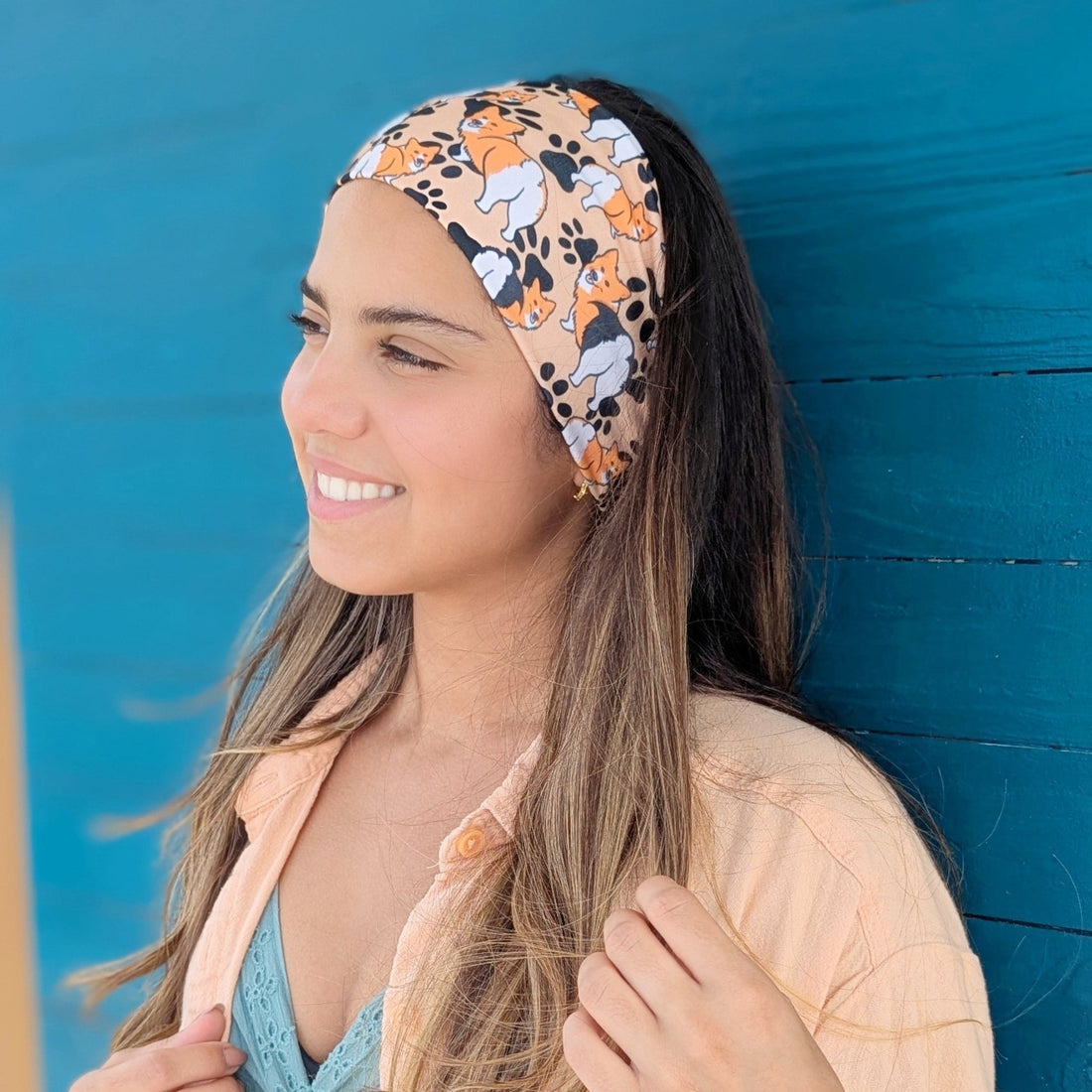 Corgi Stretch Headband - The Sassy Olive
