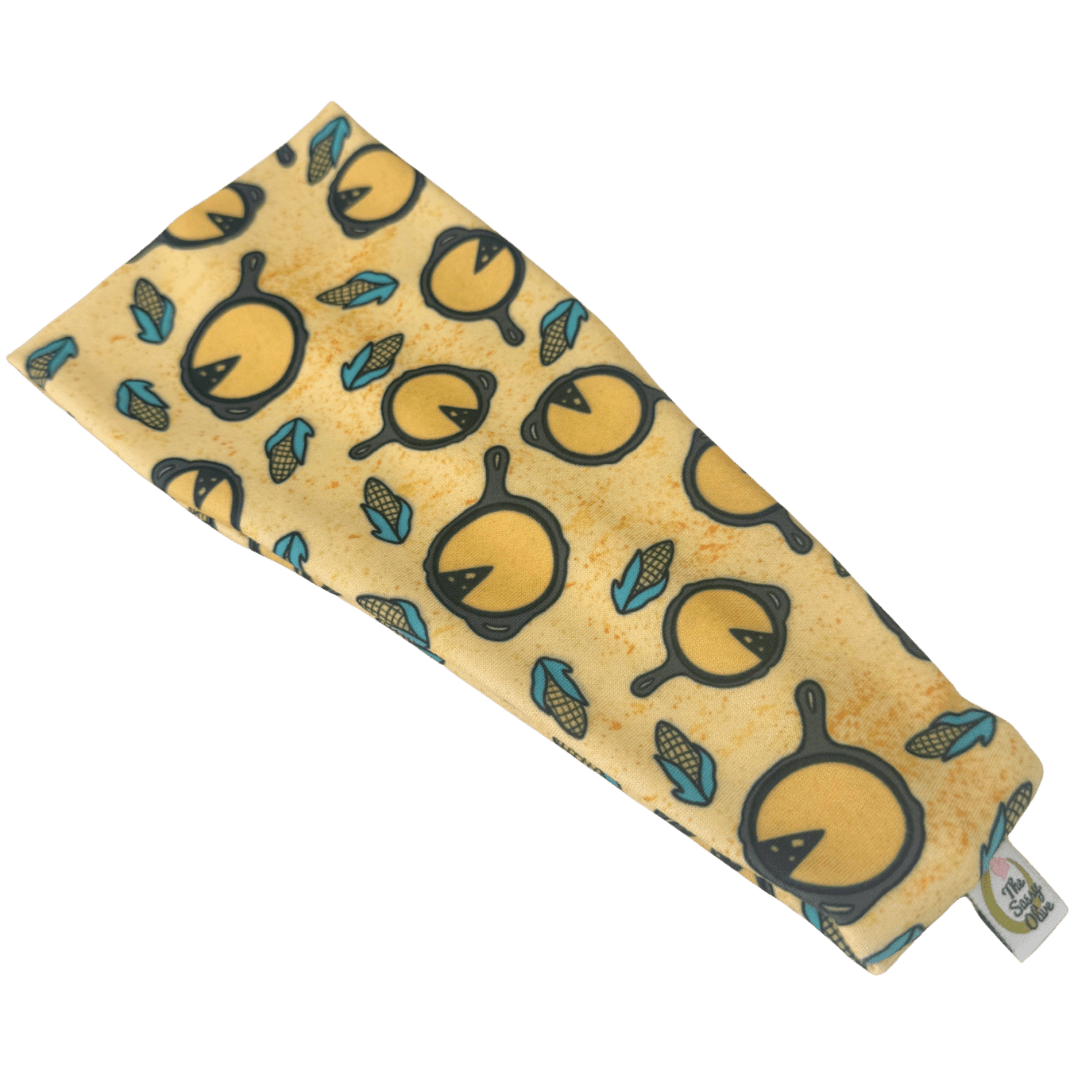 Cornbread Cast Iron Stretch Headband - The Sassy Olive