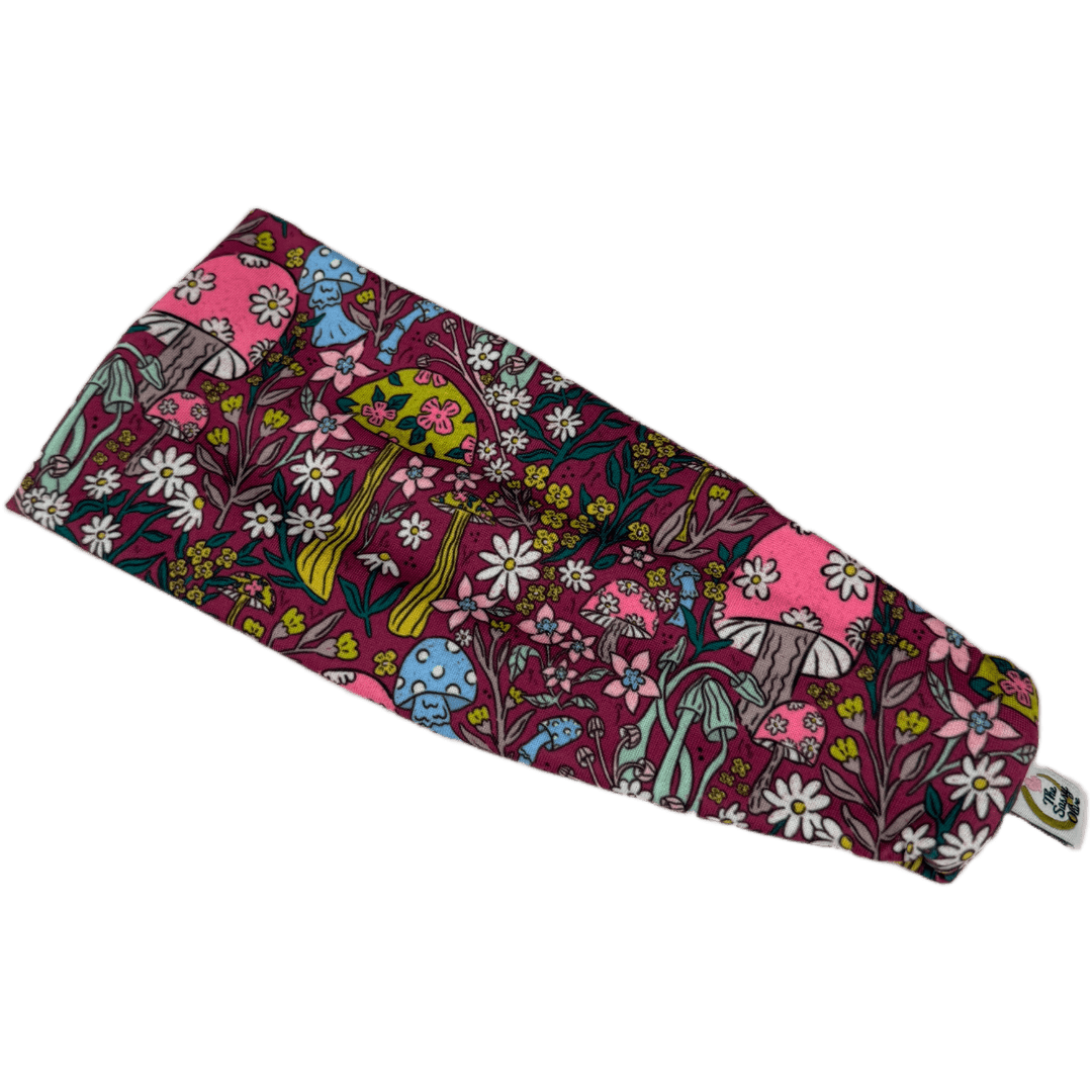 Cottagecore Mushrooms Stretch Headband - The Sassy Olive